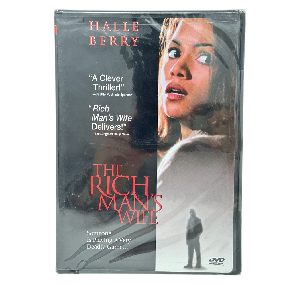 The Rich Man's Wife DVD R Halle Berry Thriller Widescreen NTSC New Sealed 95 Min